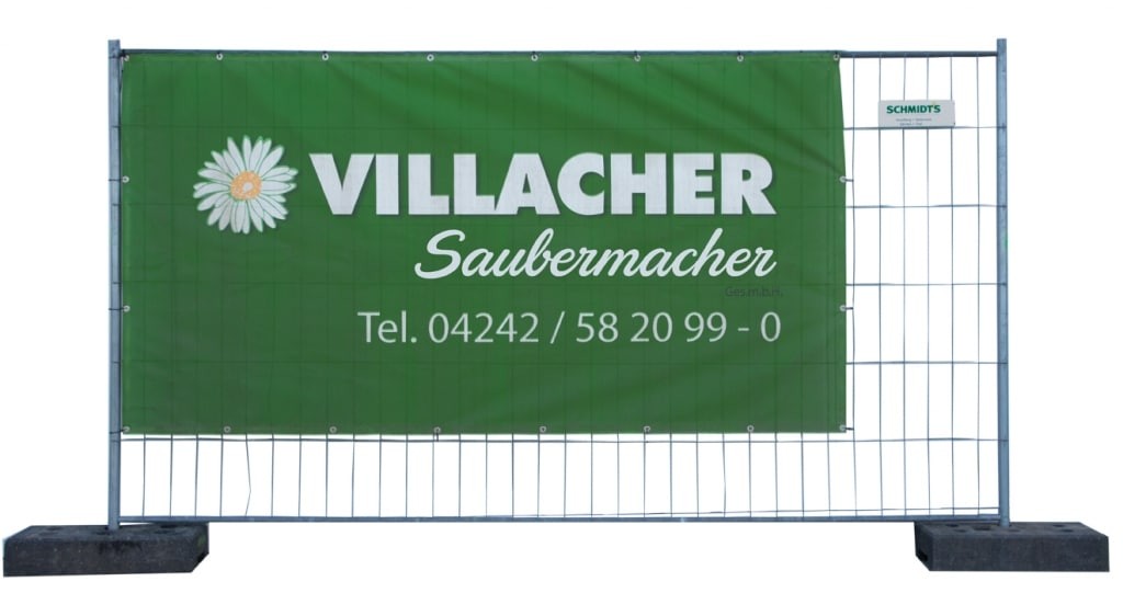 Absperrgitter (hoch) vom Villacher Saubermacher