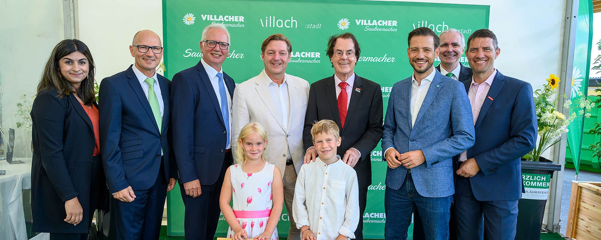 Villach feiert „20 + 1 Jahre Villacher Saubermacher“